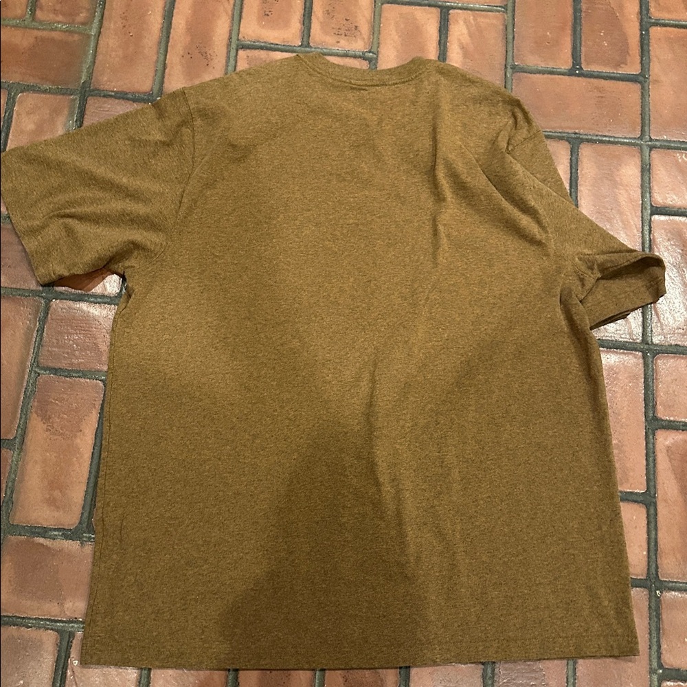 Carhartt Shirt Mens Brown Loose Fit Pocket Workwear Tradesman Durable Sz 2X - Picture 6 of 6